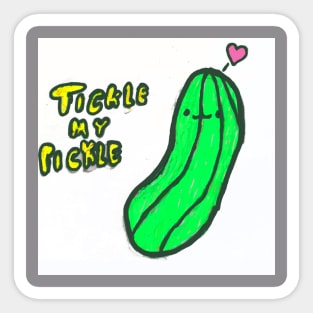 Tickle My Pickle Sticker